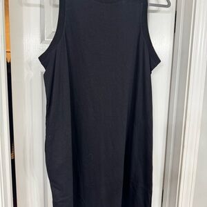 Old Navy Black Sleeveless Sheath Dress